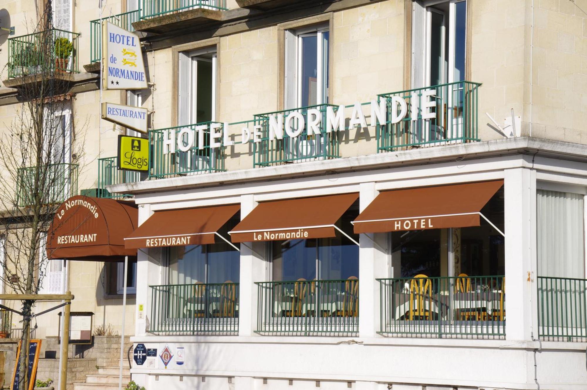 Logis Hotel & Restaurant - Le Normandie كودوبيك أو كو المظهر الخارجي الصورة