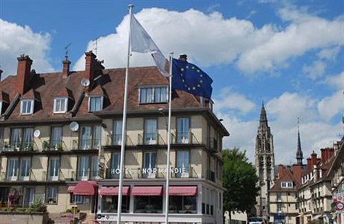 Logis Hotel & Restaurant - Le Normandie كودوبيك أو كو المظهر الخارجي الصورة